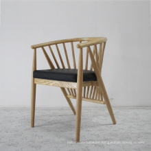 Modern Furniture Wooden Armrest Dining Chair